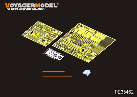 Voyager PE35462 Metal etchings for upgrading mechanical mule semi-tracked conveyors for Mercedes-Benz L4500R