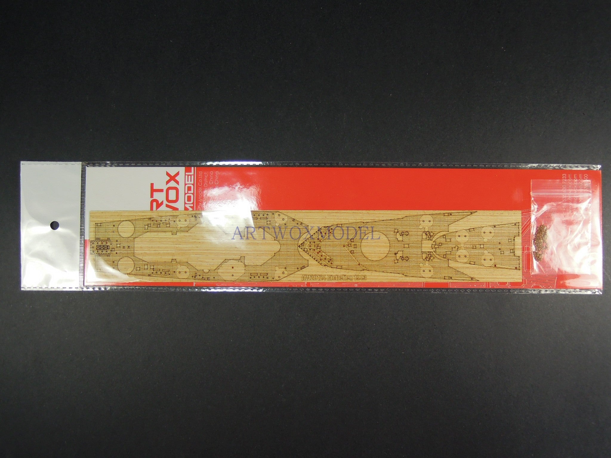 Artwox trumpeter 05750 method battleship Li Sailiu 1943 wooden deck aw 20124