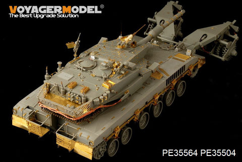 Voyager model metal etching sheet PE 35564 Merkava Mk .3 BAZ main battle tank and mine clearance roll upgrade etching parts