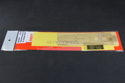 Artwox model wooden deck for Trumpeter 05347 Italy Zara cruiser wooden deck PE 3M cover paper AM10020A