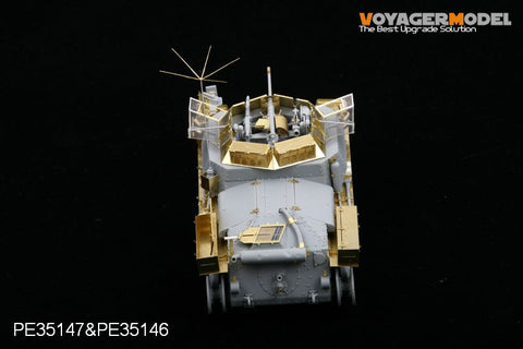Voyager model metal etching sheet PE35147 38 (T) reconnaissance chariot 2CM Kw.K.38 mounted Upgrade Kit
