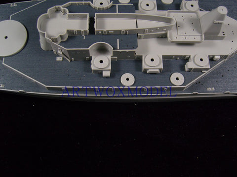 Artwox model wooden deck for trumpeter 05307 USS Alabama wood deck aw 10054