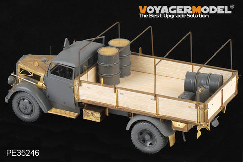 Voyager PE 35246 World War II Opel "Lightning" 3 ton truck upgrade for metal etching parts