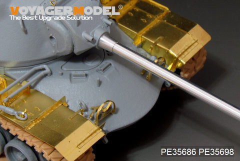 Voyager PE35686 Metallic etching for upgrade and Transformation of M103A1 heavy tanks