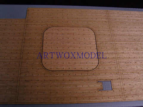 Artwox model wooden deck for Fujimi 600048 old Japanese Navy aircraft carrier Rui wood deck AW10027
