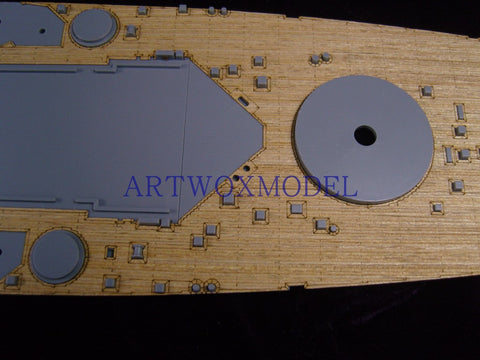 ARTWOX Model Wooden Deck for Tamiya 78010 British George V battleship wooden deck AW10029