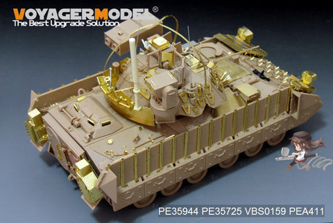 Voyager Model Metal Etching Sheet PE35944 American M3A3 Bradley infantry fighting vehicle retrofit