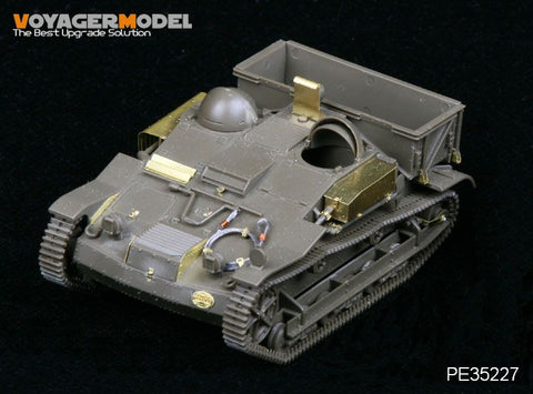 Voyager model metal etching sheet PE35227 World War II French Reynolds UE tracked light tractor upgrade metal etch Kit