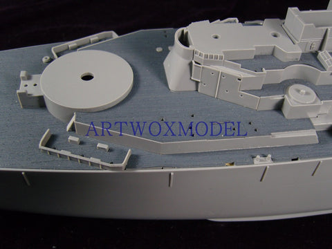 Artwox model wooden deck for Tamiya 78018 Missouri Battleship Wood Deck AW10039