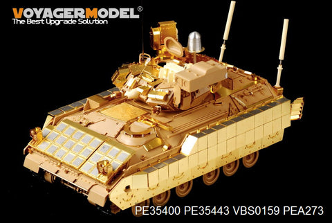 Voyager model metal etching sheet PE35400 M2A3 "Bradley" reconnaissance chariot retrofit a type of foundation modification part (T)