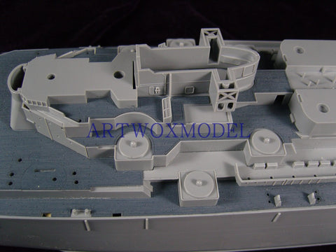 Artwox model wooden deck for Tamiya 78018 Missouri Battleship Wood Deck AW10039