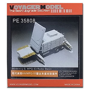 Voyager model metal etching sheet PE35808 modern army AN/MPQ-53 radar vehicle basic transformation