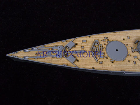 ARTWOX Tamiya 77502 World War II Rodney battleship wooden deck AW20051
