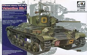 Voyager PE35466 Valentin Mk.I infantry tank upgraded with metal etching parts (AFV)