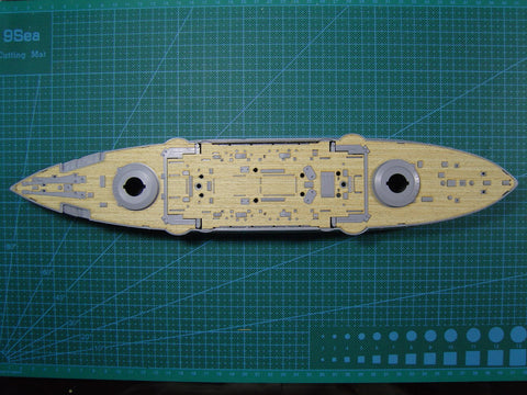 Artwox model wooden deck for Kyohko Hasegawa 40021 Japanese three hat battleship wooden deck AW10019
