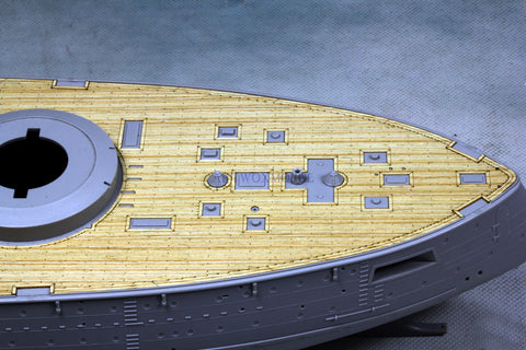 Artwox model wooden deck for Trumpeter 82002 Japan three hat battleship 1902 3M covering paper PE deck AM30004A