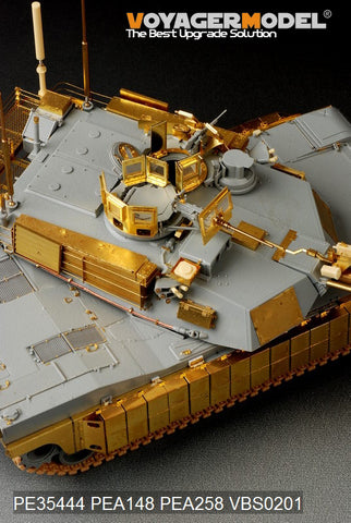 Voyager model metal etching sheet PE35444 M1A2SEP TUSK2 "Abrams" chariot upgraded with etched parts (Dragon)