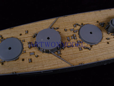 ARTWOX Tamiya 77504 World War II British Nelson Battleship Wood Deck AW20052