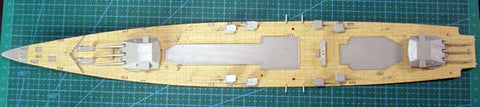 Artwox model wooden deck for trumpeter 05316 Germany Glaf Spey Admiral Battleship deck AW10006