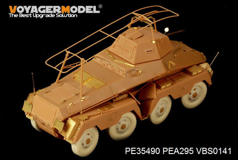 Voyager PE35490 Sd.Kfz.232 eight-wheeled long-range armoured reconnaissance vehicle upgrade metal etch