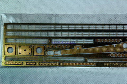 Artwox model wooden deck for Hobby boss 82002 Japanese Navy Mikasa battleship 1912 wooden deck AW30011