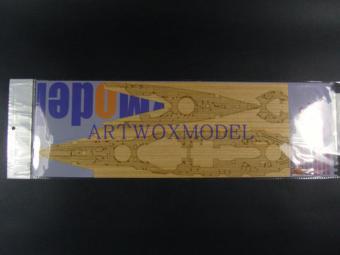 Artwox model wooden deck for Fujimi 600017 Japan High Speed Battleship Hazel Wood Deck AW10084