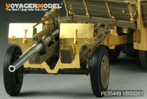 Voyager PE3549 m5 ( m1 gun rack ) anti-tank gun / m2 a1 howitzer metal etcher for upgrade