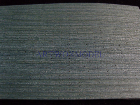 Artwox model wooden deck for self cutting wood deck 7.5CM*40CM (blue) wood deck AW20079