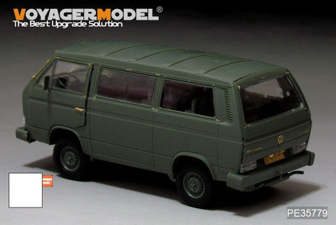 Voyager model metal etching sheet PE35779 Modern German T3 transport van retrofit (with TAKOM 2013)