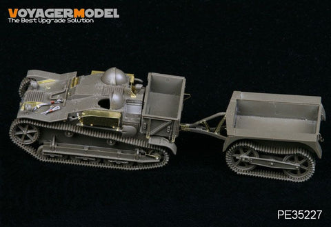 Voyager model metal etching sheet PE35227 World War II French Reynolds UE tracked light tractor upgrade metal etch Kit