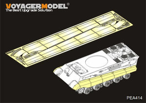 Voyager Model Metal matching sheet PEA414 World War II German Tiger side skirt (with HOBBYBOSS 84530)