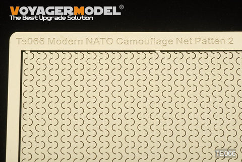 Voyager te 066 modern NATO military vehicles general camo camouflage net metal etcher ( style 3 )