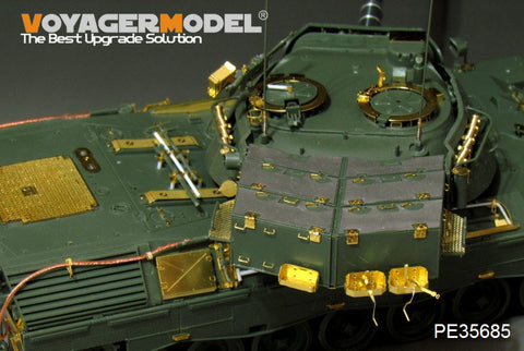 Voyager model metal etching sheet PE35685 Canadian leopard 1C2 upgrade of main battle tanks using metal etched parts