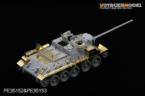 Coyager PE35153 SU-85M / SU -100 metal etching for upgrade of self-propelled artillery fender