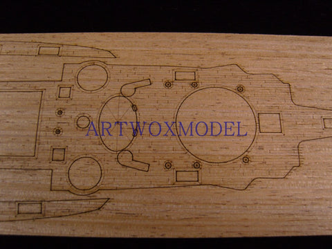 Artwox model wooden deck for Zvezda 9026 Russian Battleship USS Suvarov wooden deck AW10025