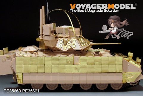 Voyager PE35661 M2A3 "Bradley" infantry combat vehicle additional reaction armor metal etch