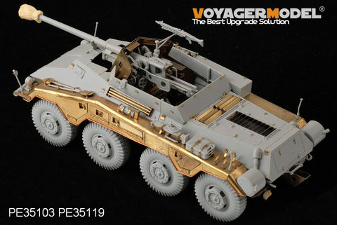 Voyager PE35103 Sd.Kfz .234 / 4 metal etching for tank destroyer upgrade