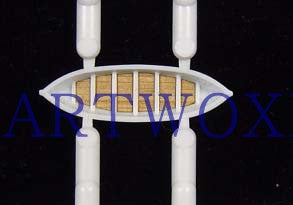 Artwox model wooden deck for Hasegawa 40028 Japan Glacier Maru Post Ship Wood Deck AW10048