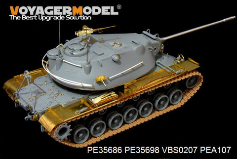 Voyager PE35686 Metallic etching for upgrade and Transformation of M103A1 heavy tanks