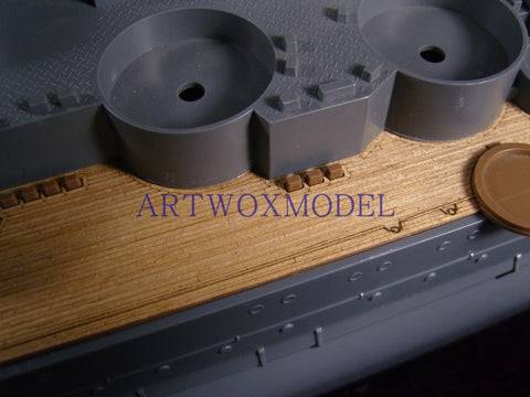 Artwox model wooden deck for model big and battleship wooden deck AW30002