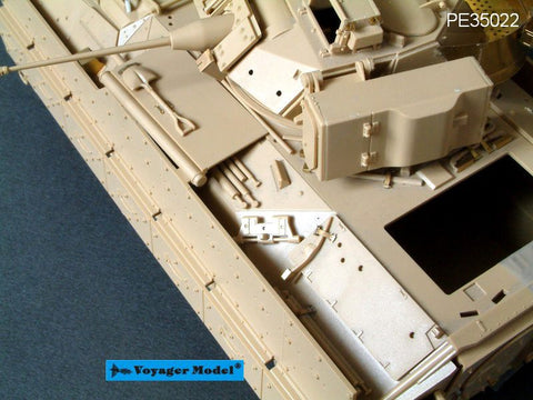 Voyager model metal etching sheet P35022 M2A2 "Bradley" infantry fighting vehicle upgrade metal etching pieces(T for social use)