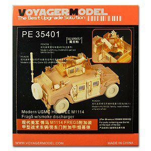 Voyager model metal etching sheet PE35401 M1114 FREG "Hummer" Armor enhanced upgrade Metallic etching parts