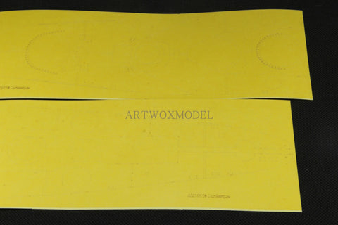 Artwox model wooden deck for Hobby boss 86506 French Navy Battleship Duckel 3M cover Paper AM10018
