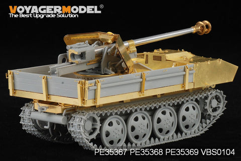 Voyager Model Metal Etching Sheet PE35367 stair RSO self propelled antitank gun upgrade base metal etch