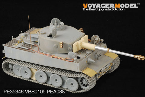 Voyager PE35346 tiger heavy chariot very early upgrade and etch parts (Dragon 6252/6600)