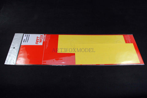 Artwox model wooden deck for Trumpeter 86507 Strasbourg, France Battleship 3M Cover Paper AM10021