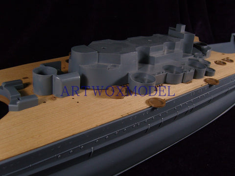 Artwox model wooden deck for model big and battleship wooden deck AW30002