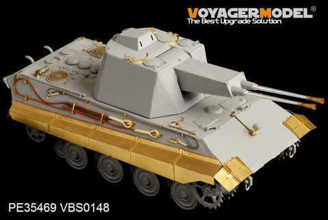 Voyager PE 35469 world war ii german e - 75 " crocodile" upgrades metal etchings for air combat vehicles