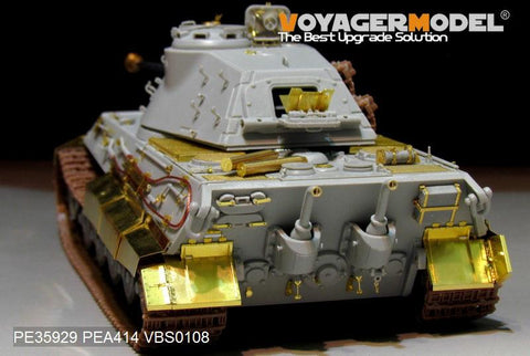 Voyager Model Metal Etching Sheet PE35929 World War II German Tiger tank (Porsche turret) transformation