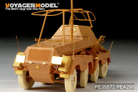 Voyager model metal etching sheet PE35572 Sd.kfz .2638 round armoured reconnaissance vehicle upgrade metal etching parts